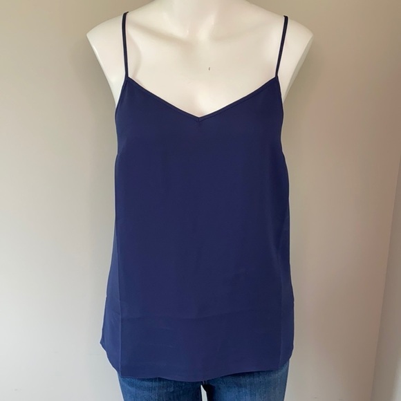 Lilly Pulitzer Dusk Lileeze Tank Top True Navy Camisole Sz XS NEW - Picture 3 of 12